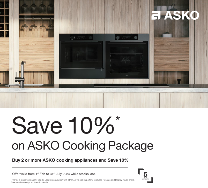 Save 10%* On ASKO Cooking Packages
