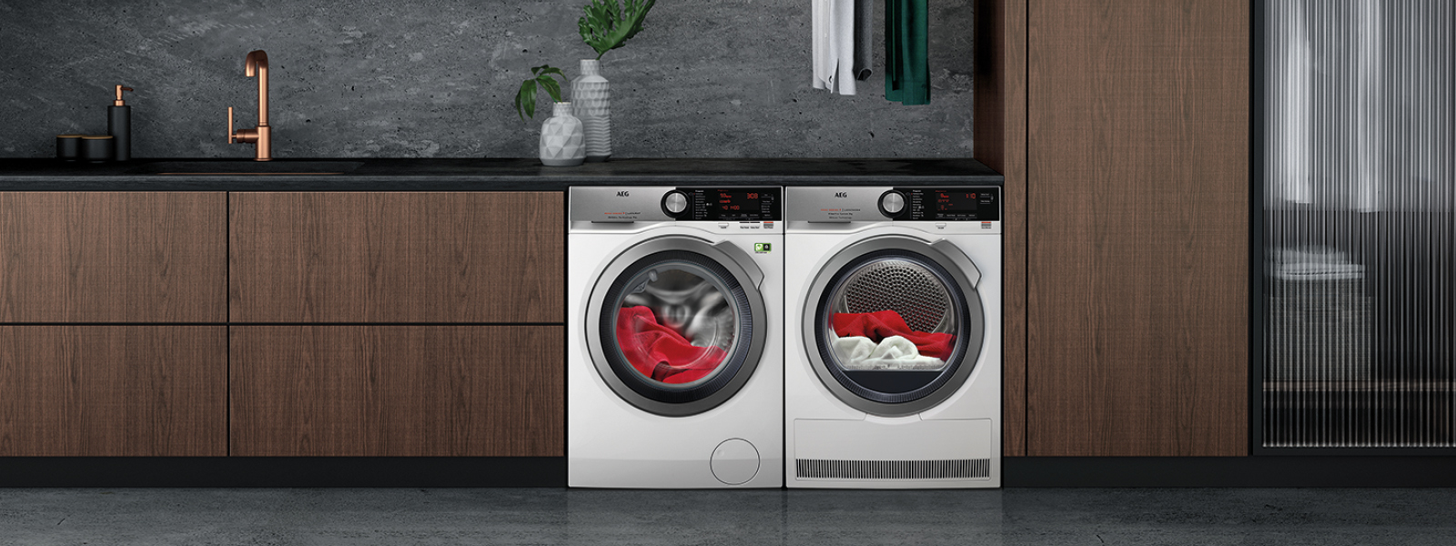Save 10%* when you Purchase an AEG Washing Machine and Dryer in One Transaction at Hart & Co