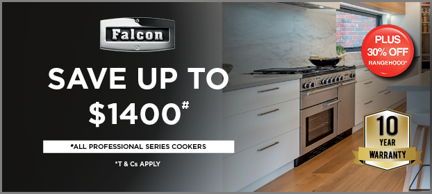 Save Up To $1,400 On All Falcon Professional Series Cookers*