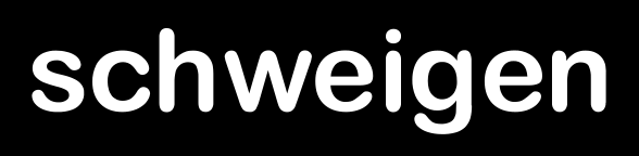 Schweigen Logo