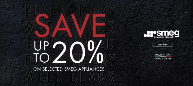 Save Up To 20%* On Selected Smeg Appliances