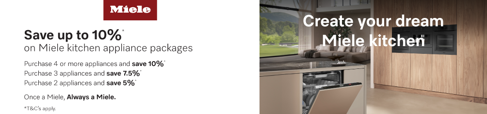 Save Up To 10%* On Miele Kitchen Appliance Packages