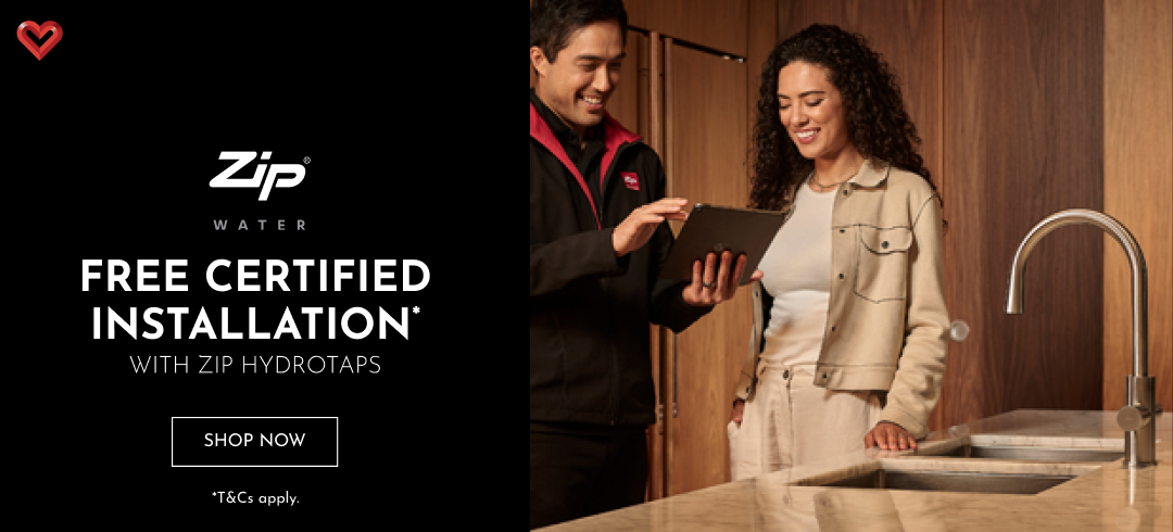 Free Certified Installation With ZIP HydroTaps*