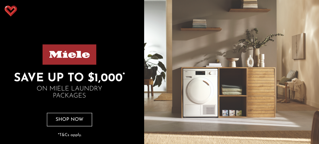 Save Up To $1000 On Miele Laundry Packages*