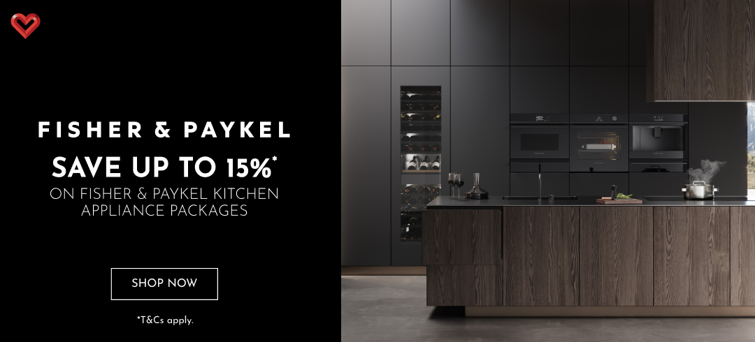 Save Up To 15%* On Fisher & Paykel Appliance Packages