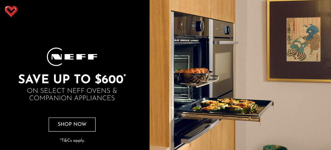 Save Up To $600 On Select NEFF Ovens & Companion Appliances*