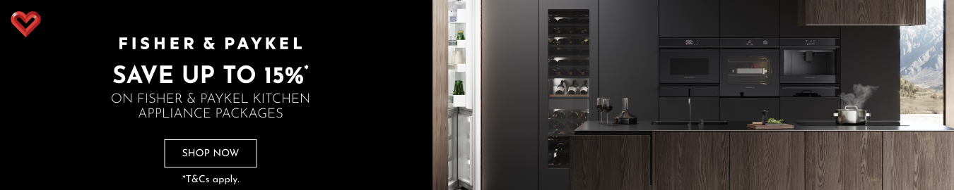 Save Up To 15%* On Fisher & Paykel Appliance Packages