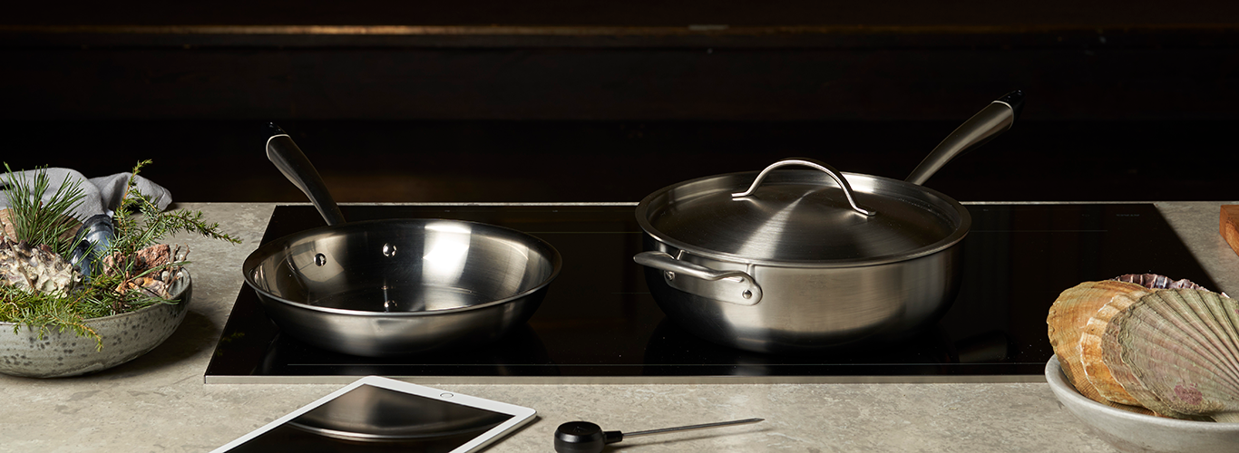 Complimentary Chef's Pot + Fry Pan Valued At $1,098 With Purchase Of ASKO Celsius Induction Cooktop* at Hart & Co