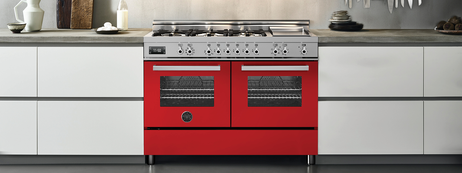 Save 15% on all Bertazzoni Professional 90cm & 120cm Colour Range Cookers at Hart & Co