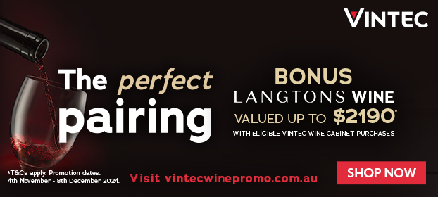 Bonus Langtons Wine With Selected Vintec Wine Cabinets*