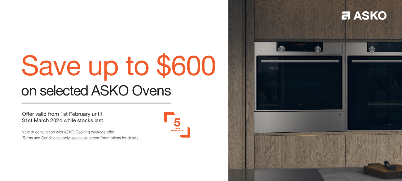 Save Up To $600* On Selected ASKO Ovens