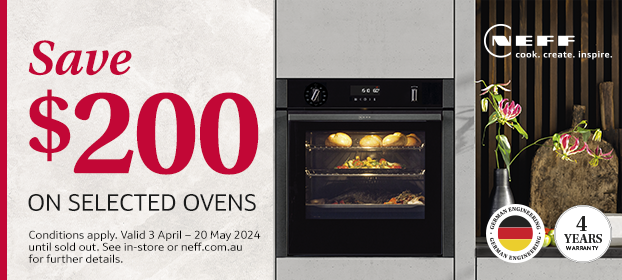 Save $200 On Selected Neff Ovens*