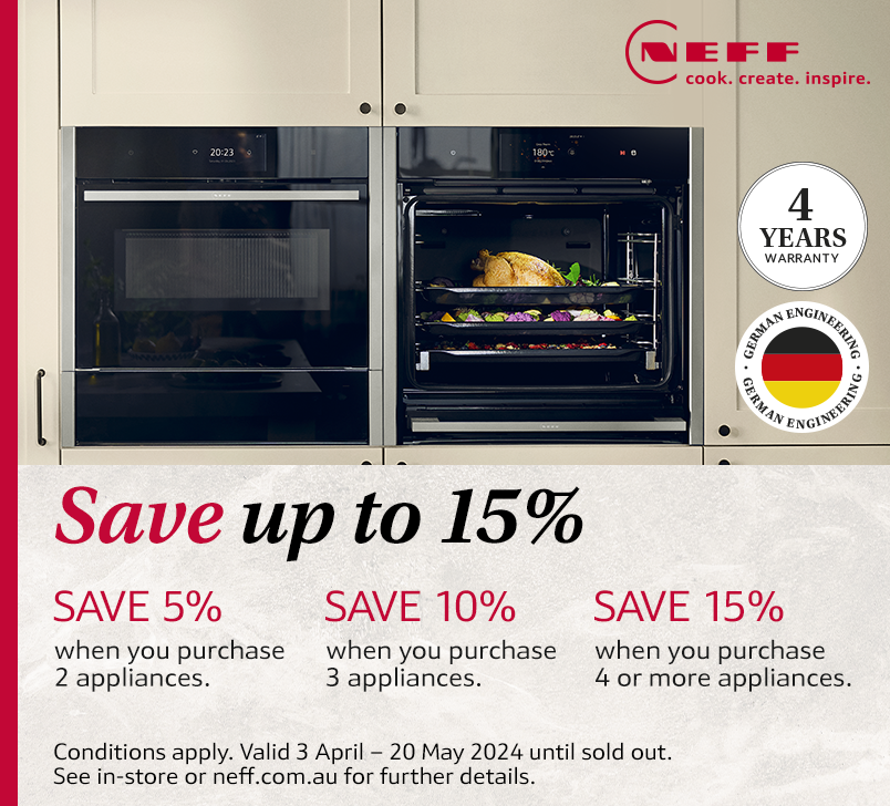 Save Up To 15% On Neff Appliances*