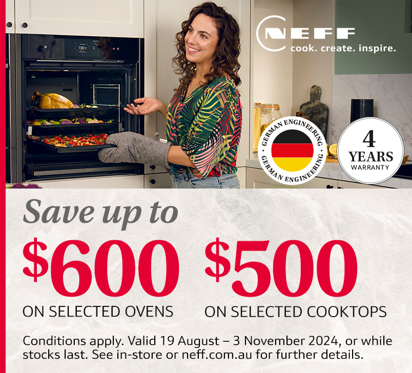 Save Up To $600 On Neff Cooking Appliances*