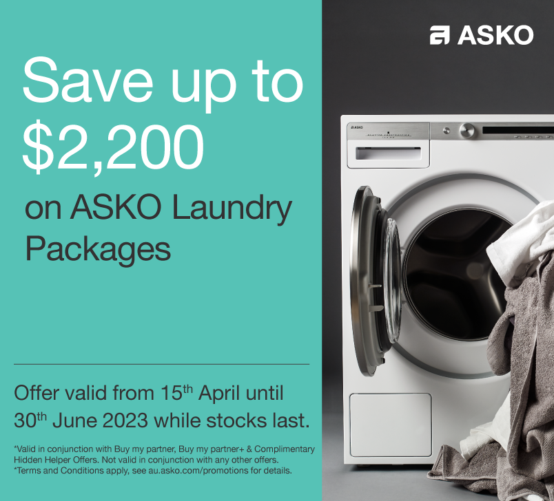 ASKO 8kg Front Load Washing Machine W2084CW Hart & Co.