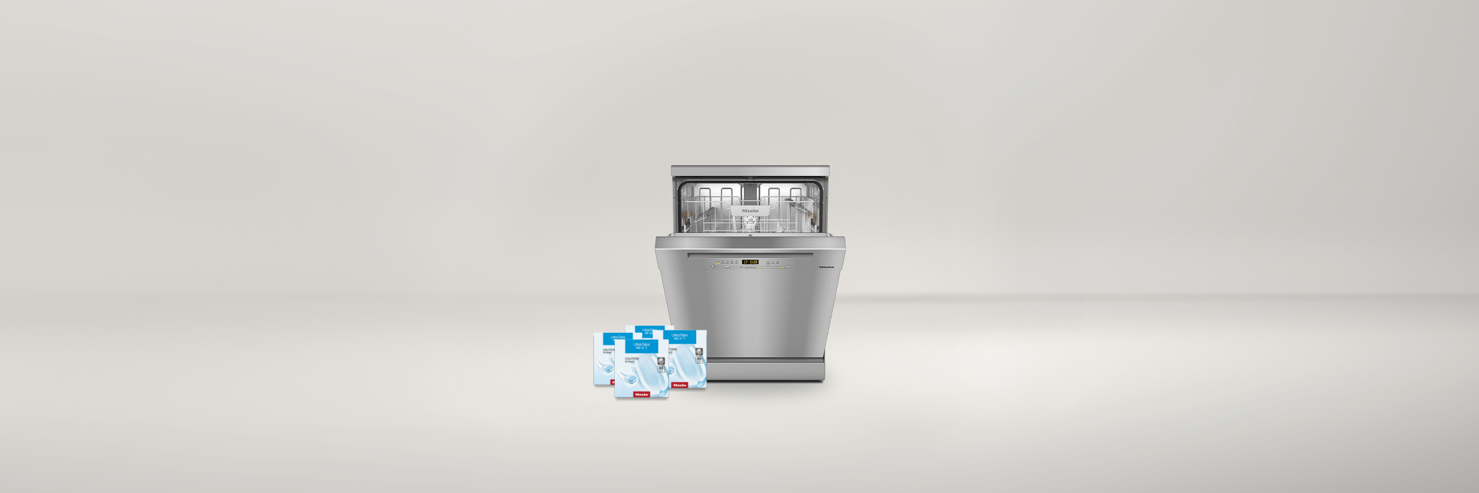 Bonus 1 Year Supply Of Dishwasher Tabs* With All Miele G 5000 Dishwashers at Hart & Co