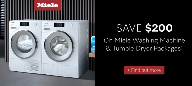 Save $200 On Miele Washing Machine & Tumble Dryer Packages*