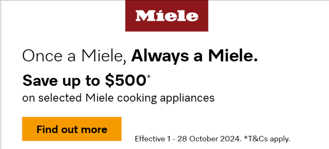 Save Up To $500 On Selected Miele Cooking Appliances*