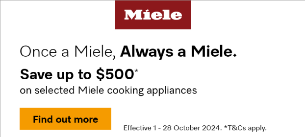 Save Up To $500 On Selected Miele Cooking Appliances*