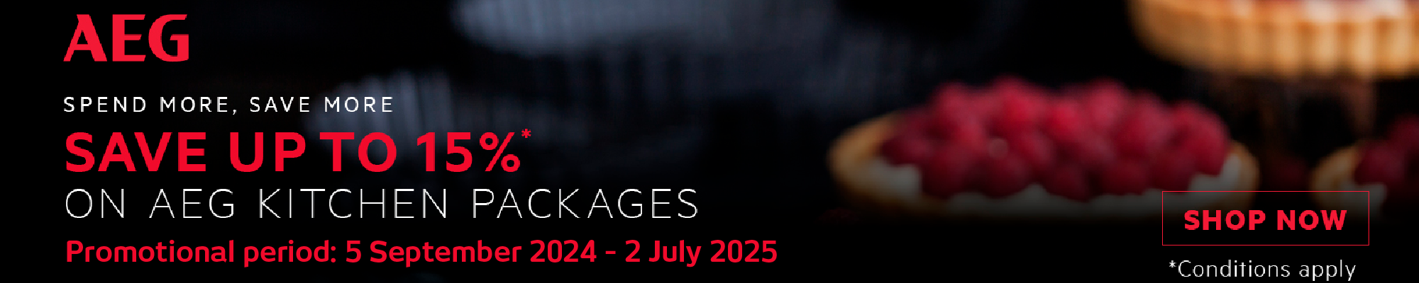 Save Up To 15%* On AEG Kitchen Appliance Packages