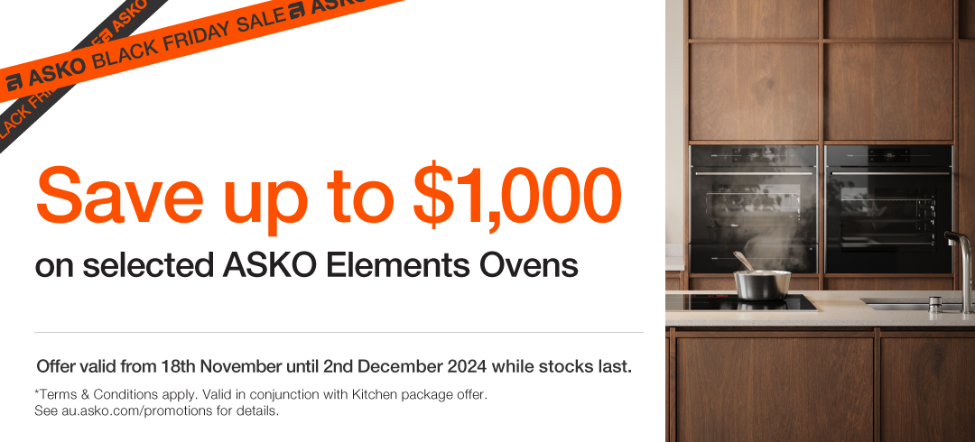 Save Up To $1000* On Selected ASKO Ovens