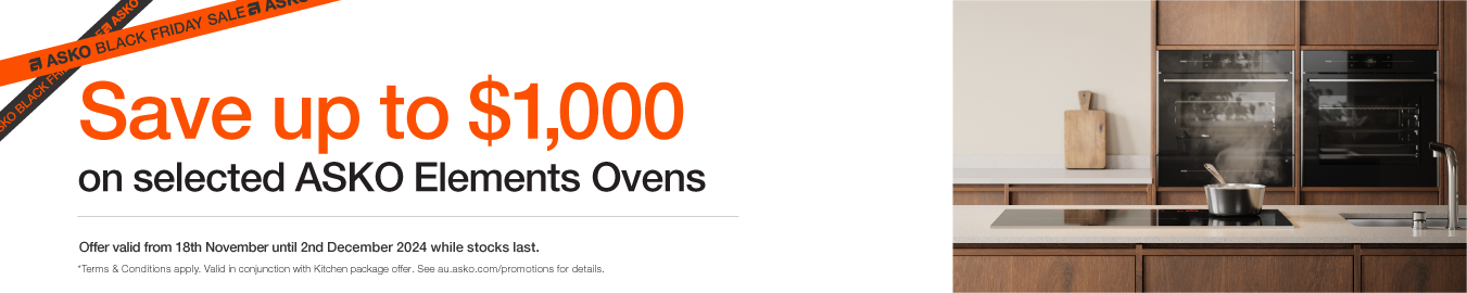 Save Up To $1000* On Selected ASKO Ovens