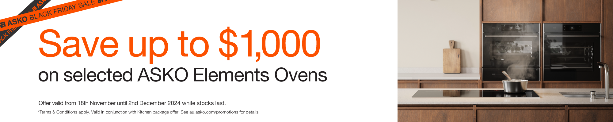 Save Up To $1000* On Selected ASKO Ovens