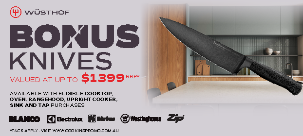 Bonus Wusthof Knives With Eligible Kitchen Appliances*