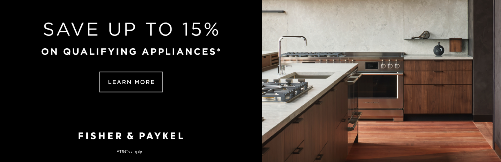 Save Up To 15%* On Fisher & Paykel Appliance Packages