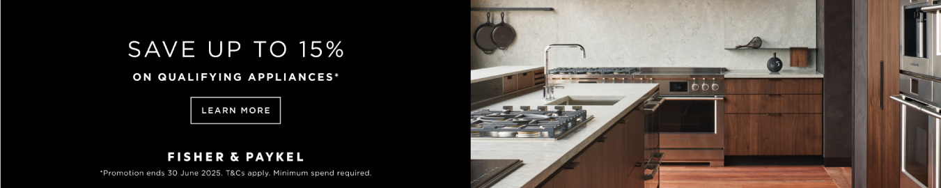 Save Up To 15%* On Fisher & Paykel Appliance Packages