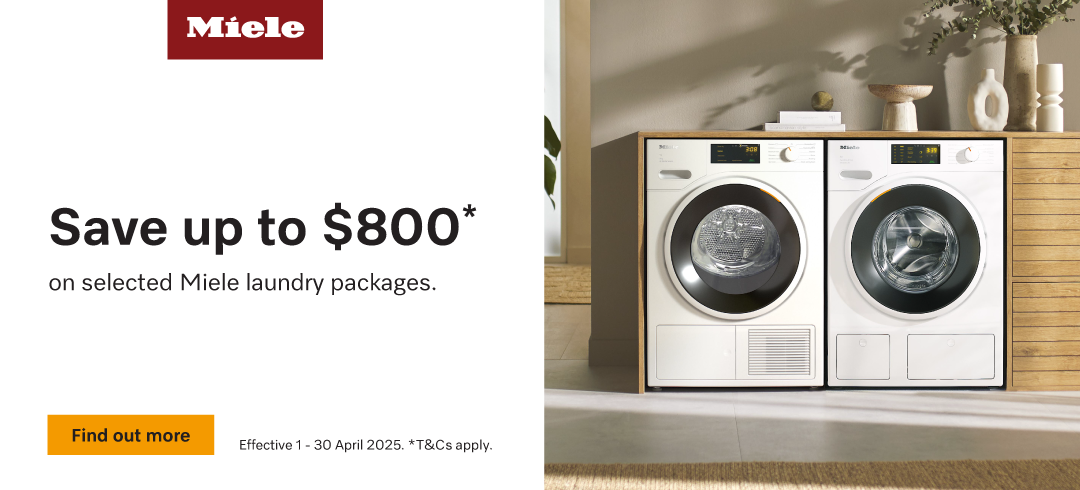 Save Up To $800* On Selected Miele Laundry Packages