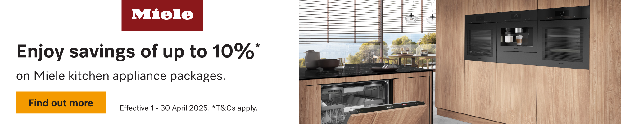 Save Up To 10%* On Miele Kitchen Appliance Packages