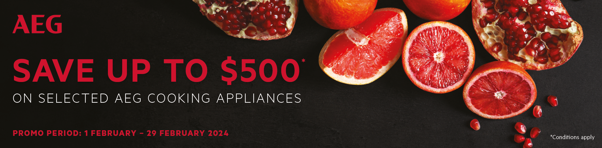 Save Up To $500* on Selected AEG Kitchen Appliances