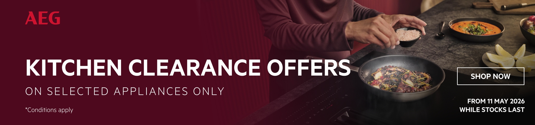 Save On Select AEG Clearance Kitchen Appliances*