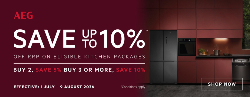 Save Up To 10% On Select AEG Kitchen Packages*