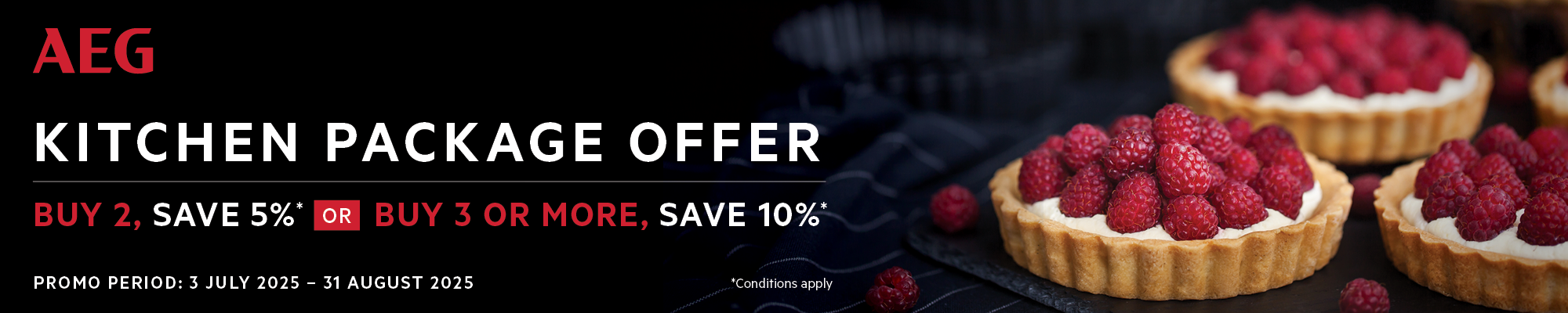 Save Up To 10%* On Selected AEG Kitchen Packages