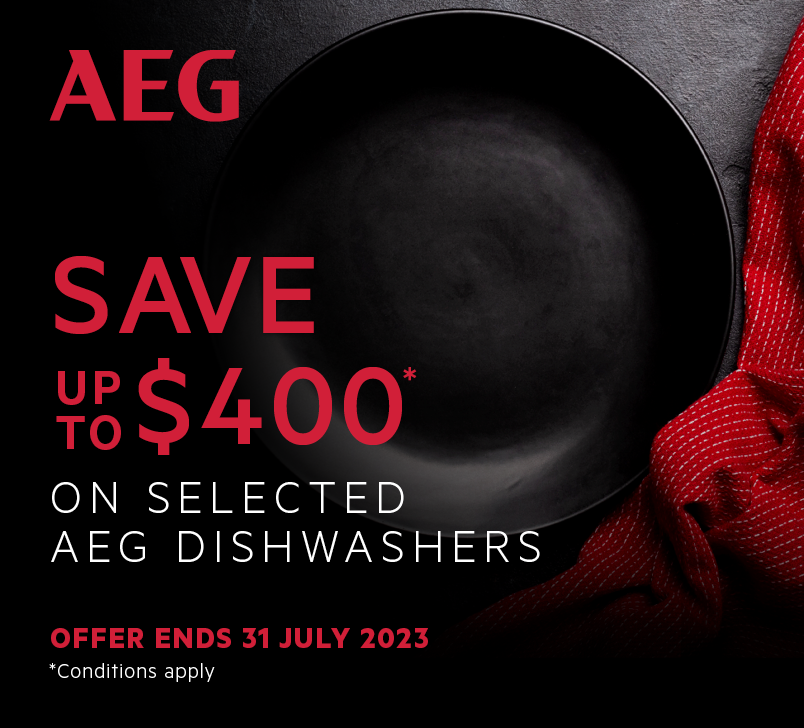 AEG 60cm Built-Under Dishwasher with ComfortLift (Stainless Steel