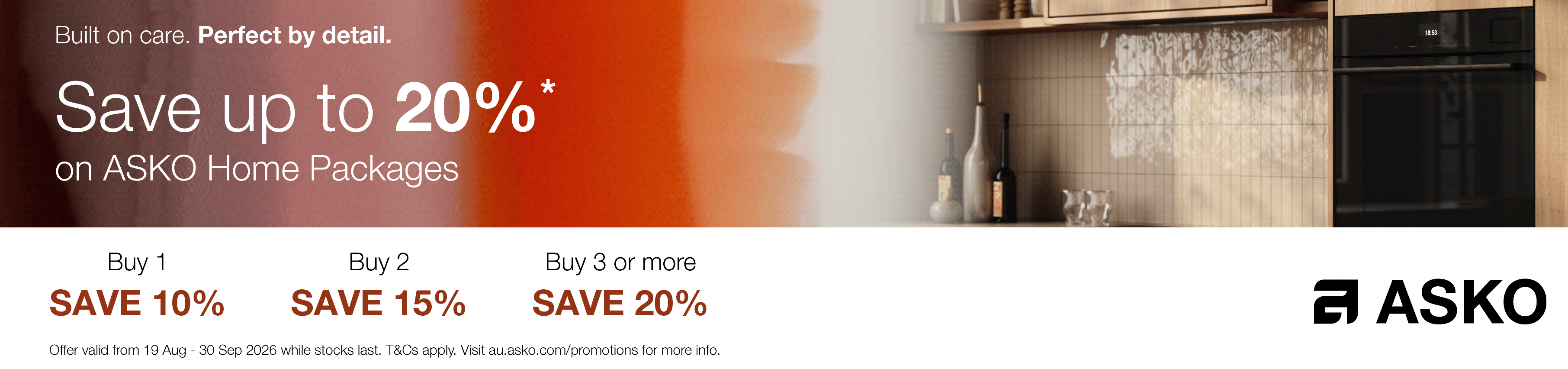 Save Up To 20%* On ASKO Appliance Packages