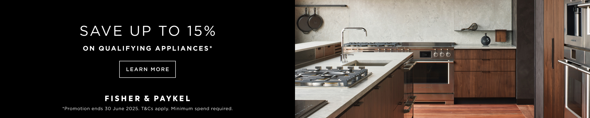 Save Up To 15%* On Fisher & Paykel Appliance Packages