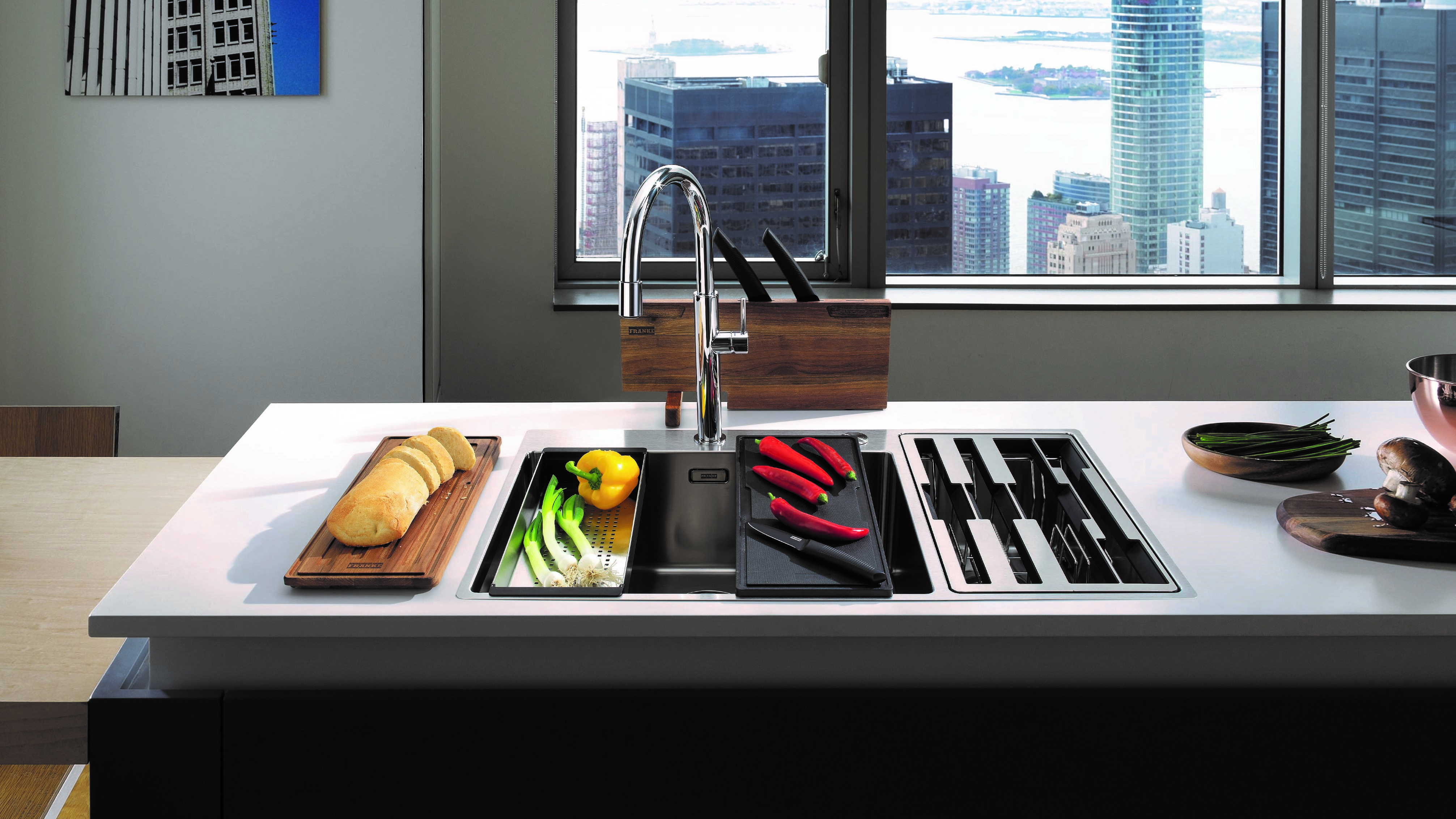 Purchase Any FRANKE Sink And FRANKE Or KWC Tap And Receive A Bonus Exclusive All-In Accessories Pack* at Hart & Co