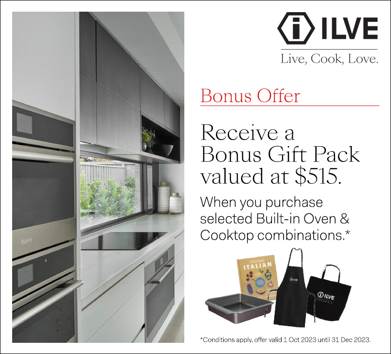 Receive A Bonus Gift Pack Valued at $515 When You Purchase Selected Built-In Oven & Cooktop Combinations*
