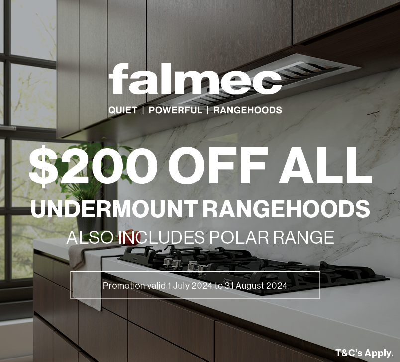 $200 Off All Falmec Undermount Rangehoods Including Polar Range*