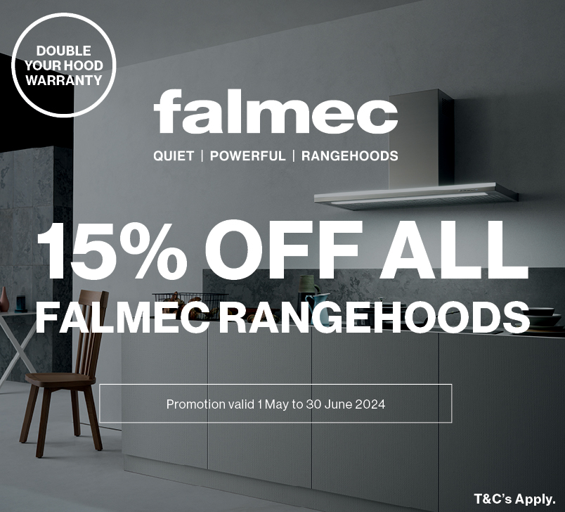 Up To 15% Off* All Falmec Rangehoods