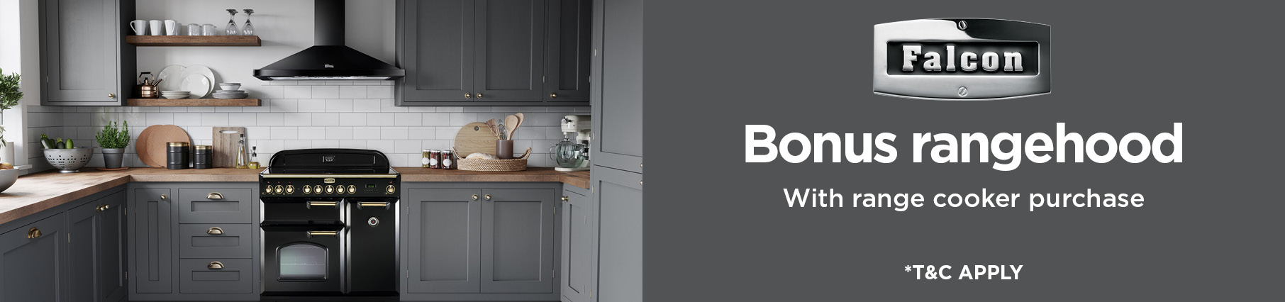 Bonus Rangehood With Falcon Range Cooker Purchase*