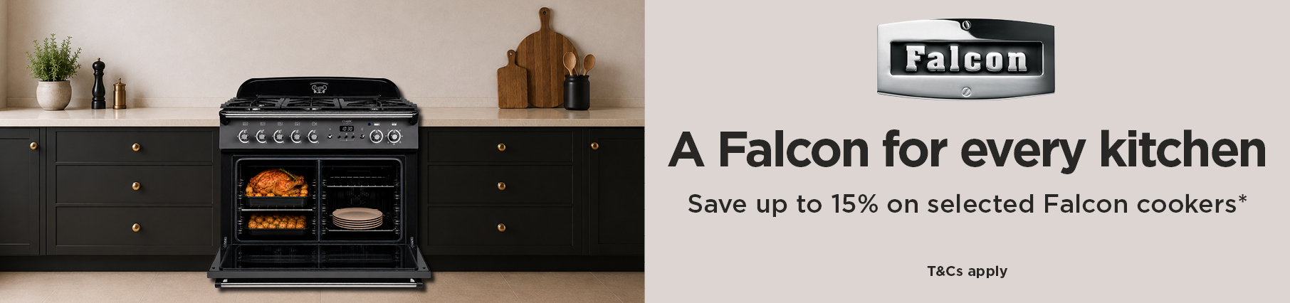 Save Up To 15%* On Select Falcon Cookers