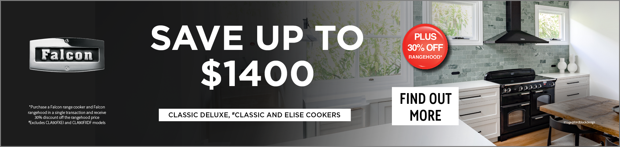 Save Up To $1,400* On Falcon Classic Deluxe, Classic, and Elise Cookers
