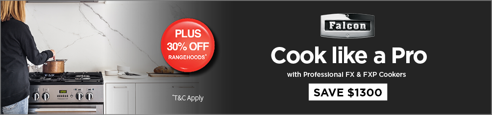 Save $1300* On Selected Falcon Professional FX & FXP Cookers