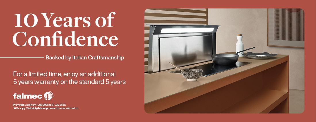 Receive A 10-Year Warranty On Select Falmec Appliances*