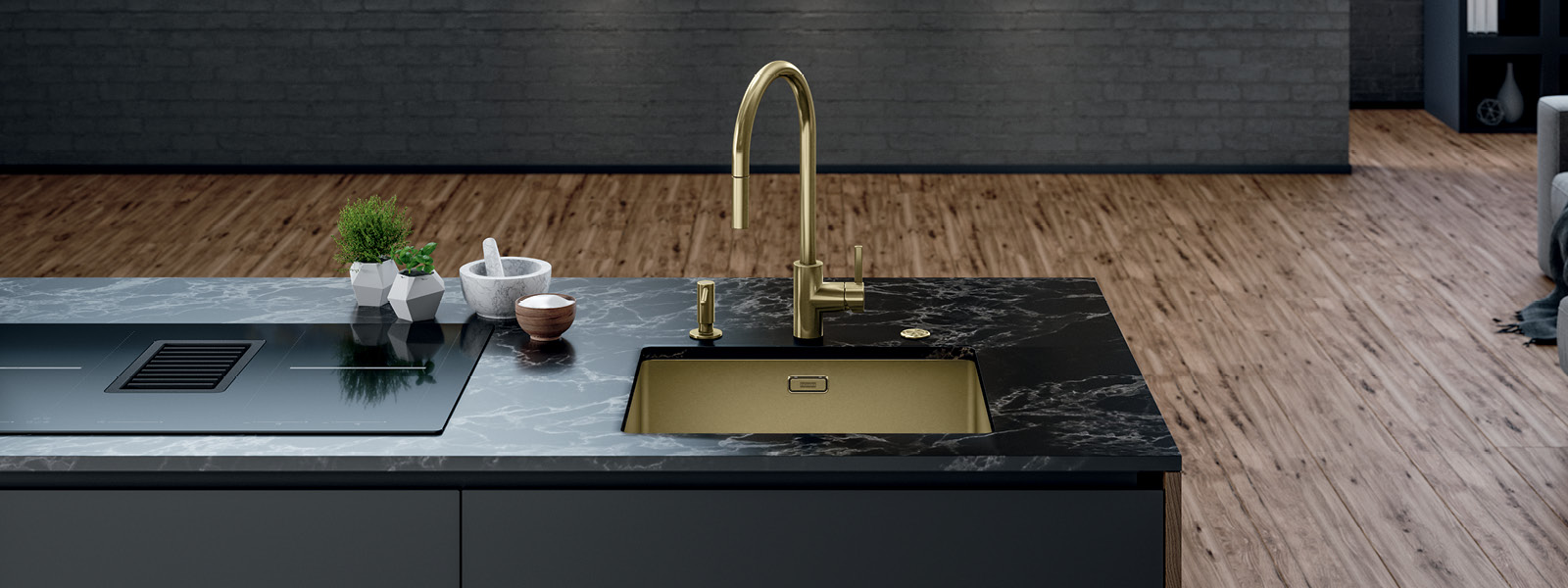 Purchase any FRANKE Sink and Tap and Receive a Bonus Soap Dispenser at Hart & Co