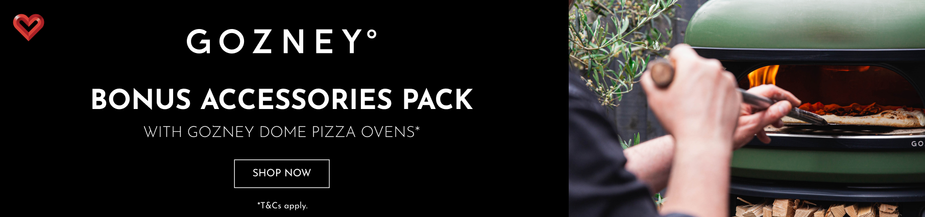 Bonus Accessories Pack With Gozney Dome Pizza Ovens*